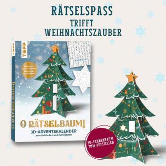 O Rätselbaum! - 3D-Adventskalender zum Aufstellen und Aufklappen