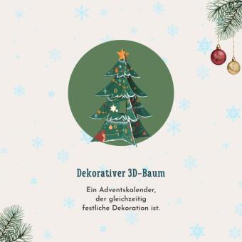 O Rätselbaum! - 3D-Adventskalender zum Aufstellen und Aufklappen