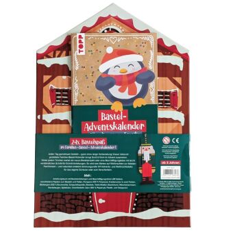 Bastel-Adventskalender für die ganze Familie - Dein kreativer DIY-Adventskalender mit 24 Türchen voller Bastel- und Beschäftigungsideen