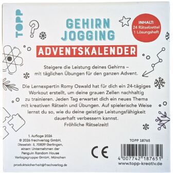 Gehirnjogging - Adventskalender