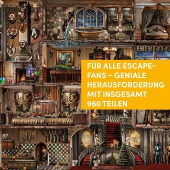 Puzzle-Rätsel-Adventskalender: Das verwunschene Schloss - 24 Puzzles mit insgesamt 960 Teilen