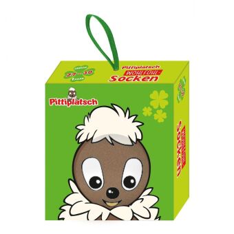 TRÖTSCH - Unser Sandmännchen Pittiplatsch Kindersocken Größe 27 bis 30