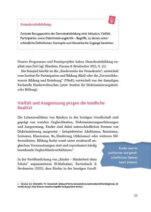 Demokratische Werte in der Praxis leben