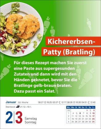 Die Ernährungs-Docs - Gesund durch das Jahr Tagesabreißkalender 2027