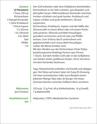 Die Ernährungs-Docs - Gesund durch das Jahr Tagesabreißkalender 2027
