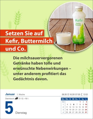 Die Ernährungs-Docs - Gesund durch das Jahr Tagesabreißkalender 2027