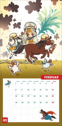 Haferhorde Broschurkalender 2027