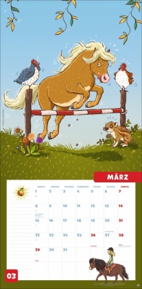 Haferhorde Broschurkalender 2027