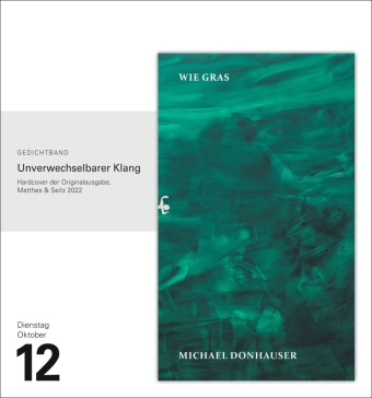 Literatur Tagesabreißkalender 2027 - Kulturkalender - Autoren, Werke, Hörbücher