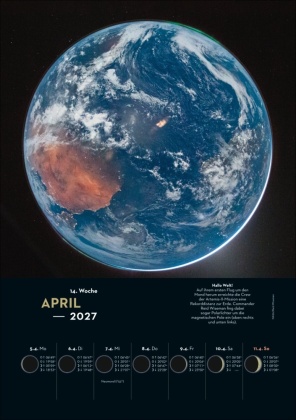 KOSMOS Himmelsjahr Wochen-Kulturkalender 2027 - Der Wandkalender für jede Woche