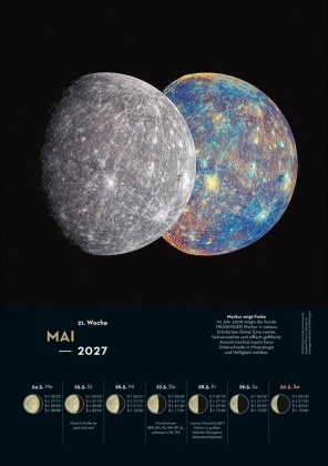 KOSMOS Himmelsjahr Wochen-Kulturkalender 2027 - Der Wandkalender für jede Woche