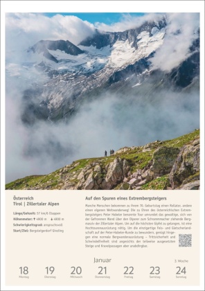 Wanderlust Wochen-Kulturkalender 2027 - 53 Touren von der Küste bis zu den Alpen