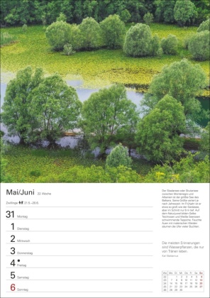 Bäume Wochenplaner 2027 - 53 stimmungsvolle Fotografien