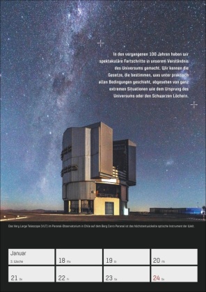 Stephen Hawking - Universum Wochenplaner 2027 - 53 faszinierende Bilder und Zitate