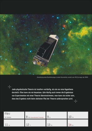 Stephen Hawking - Universum Wochenplaner 2027 - 53 faszinierende Bilder und Zitate
