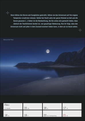 Stephen Hawking - Universum Wochenplaner 2027 - 53 faszinierende Bilder und Zitate