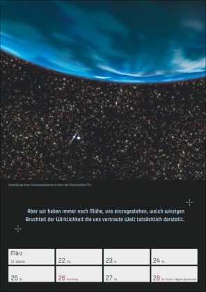 Stephen Hawking - Universum Wochenplaner 2027 - 53 faszinierende Bilder und Zitate