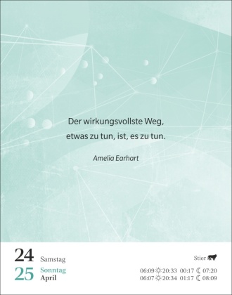 Gute Gedanken tanken Tagesabreißkalender 2027 - Denkanstöße für das ganze Jahr