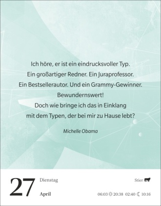 Gute Gedanken tanken Tagesabreißkalender 2027 - Denkanstöße für das ganze Jahr