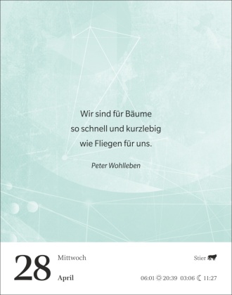 Gute Gedanken tanken Tagesabreißkalender 2027 - Denkanstöße für das ganze Jahr