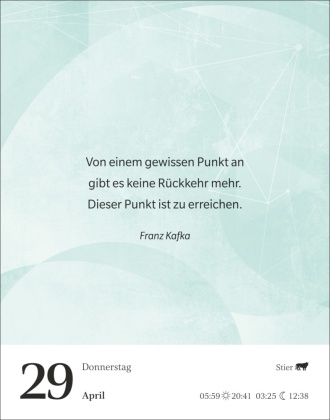 Gute Gedanken tanken Tagesabreißkalender 2027 - Denkanstöße für das ganze Jahr