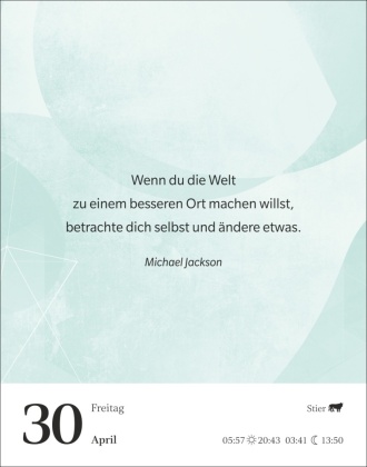 Gute Gedanken tanken Tagesabreißkalender 2027 - Denkanstöße für das ganze Jahr