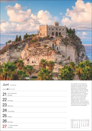 Italien Wochenplaner 2027 - Eine Reise in 53 Bildern