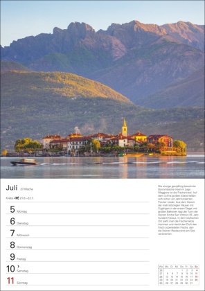 Italien Wochenplaner 2027 - Eine Reise in 53 Bildern