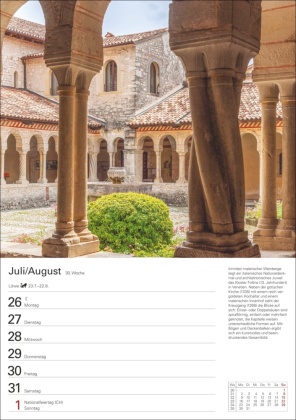 Italien Wochenplaner 2027 - Eine Reise in 53 Bildern