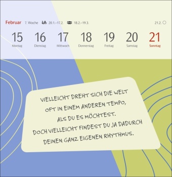 Clara Louise: Dort, wo die Sterne funkeln Premium-Postkartenkalender 2027 - 53 Postkarten mit poetischen Gedanken