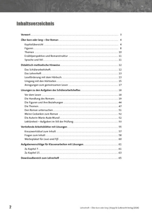Über kurz oder lang - Marie-Aude Murail - Lehrerheft (BaWü 2027)