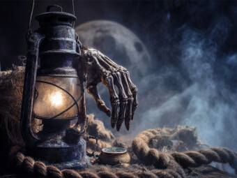 CALVENDO Puzzle Geisterschiffe sprechen in Schatten und Rauch | 1000 Teile Lege-Größe 64x48cm Foto-Puzzle für glückliche Stunden