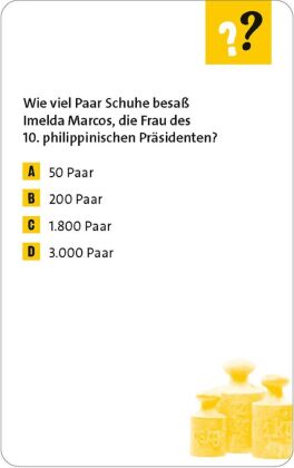 Schätzen Verrücktes Wissen