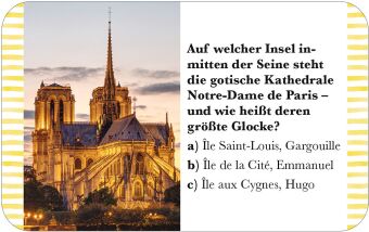 Dein Städte-Quiz Paris