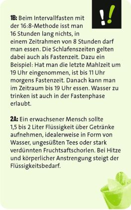Allgemeinwissen Gesundheit & Ernährung