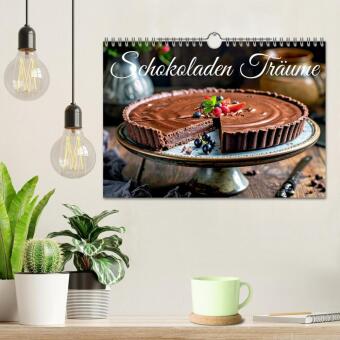 Schokoladen Träume (Wandkalender 2027 DIN A4 quer), CALVENDO Monatskalender