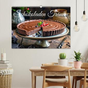 Schokoladen Träume (Wandkalender 2027 DIN A2 quer), CALVENDO Monatskalender