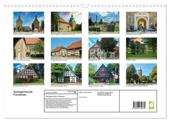 Samtgemeinde Fürstenau (Wandkalender 2027 DIN A3 quer), CALVENDO Monatskalender