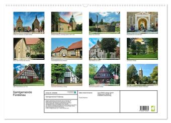 Samtgemeinde Fürstenau (Wandkalender 2027 DIN A2 quer), CALVENDO Monatskalender