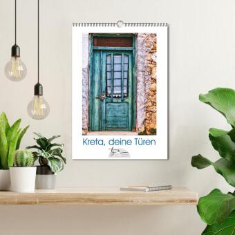 Kreta, deine Türen (Wandkalender 2027 DIN A3 hoch), CALVENDO Monatskalender