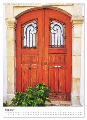 Kreta, deine Türen (Wandkalender 2027 DIN A3 hoch), CALVENDO Monatskalender