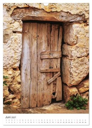 Kreta, deine Türen (Wandkalender 2027 DIN A3 hoch), CALVENDO Monatskalender