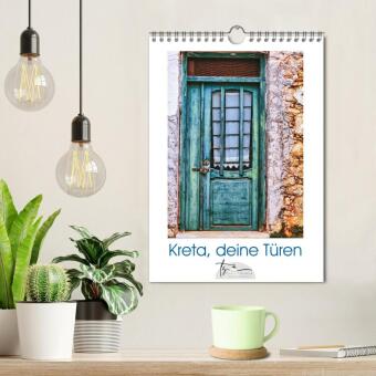 Kreta, deine Türen (Wandkalender 2027 DIN A4 hoch), CALVENDO Monatskalender