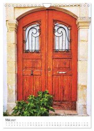 Kreta, deine Türen (Wandkalender 2027 DIN A4 hoch), CALVENDO Monatskalender