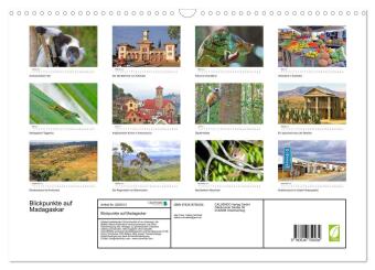 Blickpunkte auf Madagaskar (Wandkalender 2027 DIN A3 quer), CALVENDO Monatskalender