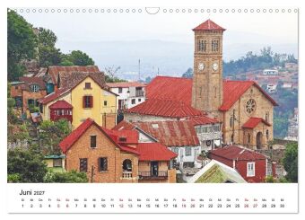 Blickpunkte auf Madagaskar (Wandkalender 2027 DIN A3 quer), CALVENDO Monatskalender