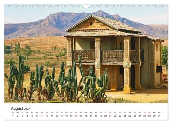 Blickpunkte auf Madagaskar (Wandkalender 2027 DIN A3 quer), CALVENDO Monatskalender
