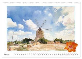 Karibisches Flair auf Formentera (Wandkalender 2027 DIN A2 quer), CALVENDO Monatskalender