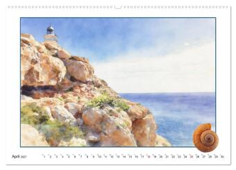 Karibisches Flair auf Formentera (Wandkalender 2027 DIN A2 quer), CALVENDO Monatskalender