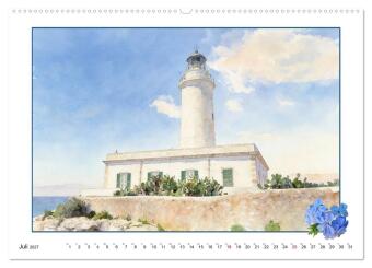 Karibisches Flair auf Formentera (Wandkalender 2027 DIN A2 quer), CALVENDO Monatskalender